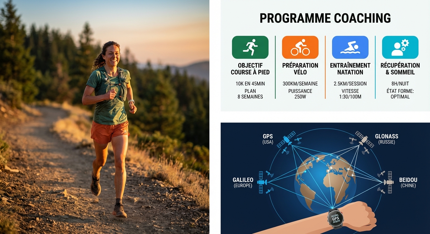 Comparaison du profil de dénivelé entre Strava et Garmin Connect pour une même sortie trail