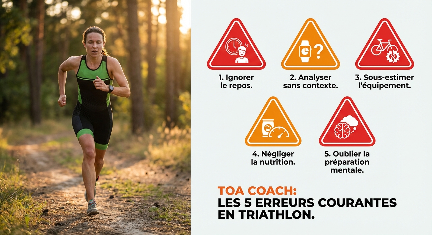 Les cinq erreurs d'analyse les plus fréquentes chez le triathlète amateur