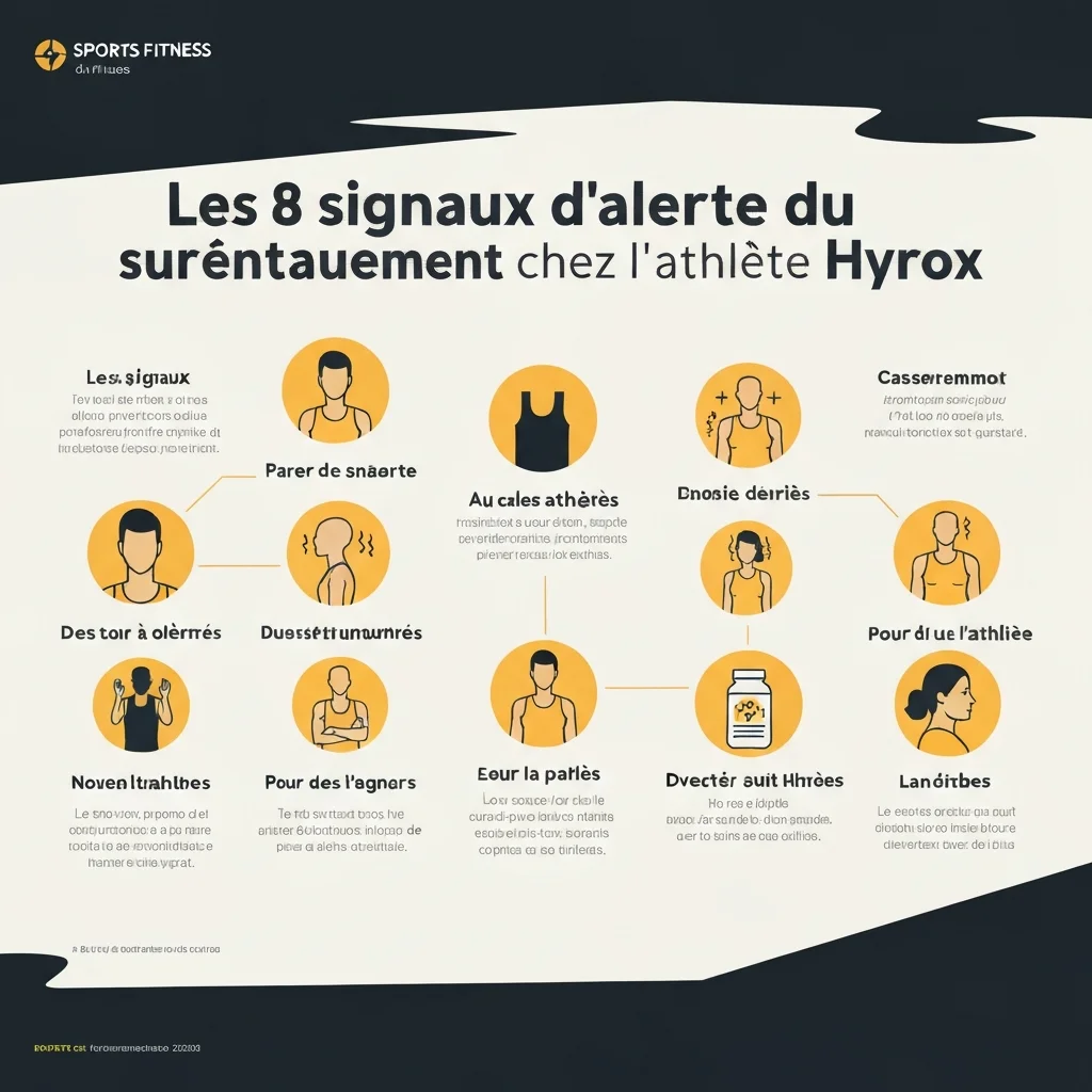 Les 8 signaux d'alerte du surentraînement chez l'athlète Hyrox