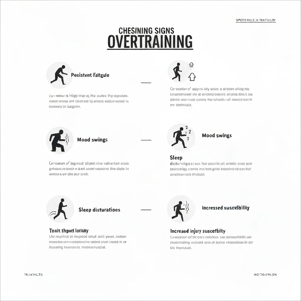 Checklist des signaux d'alerte du surentraînement en triathlon