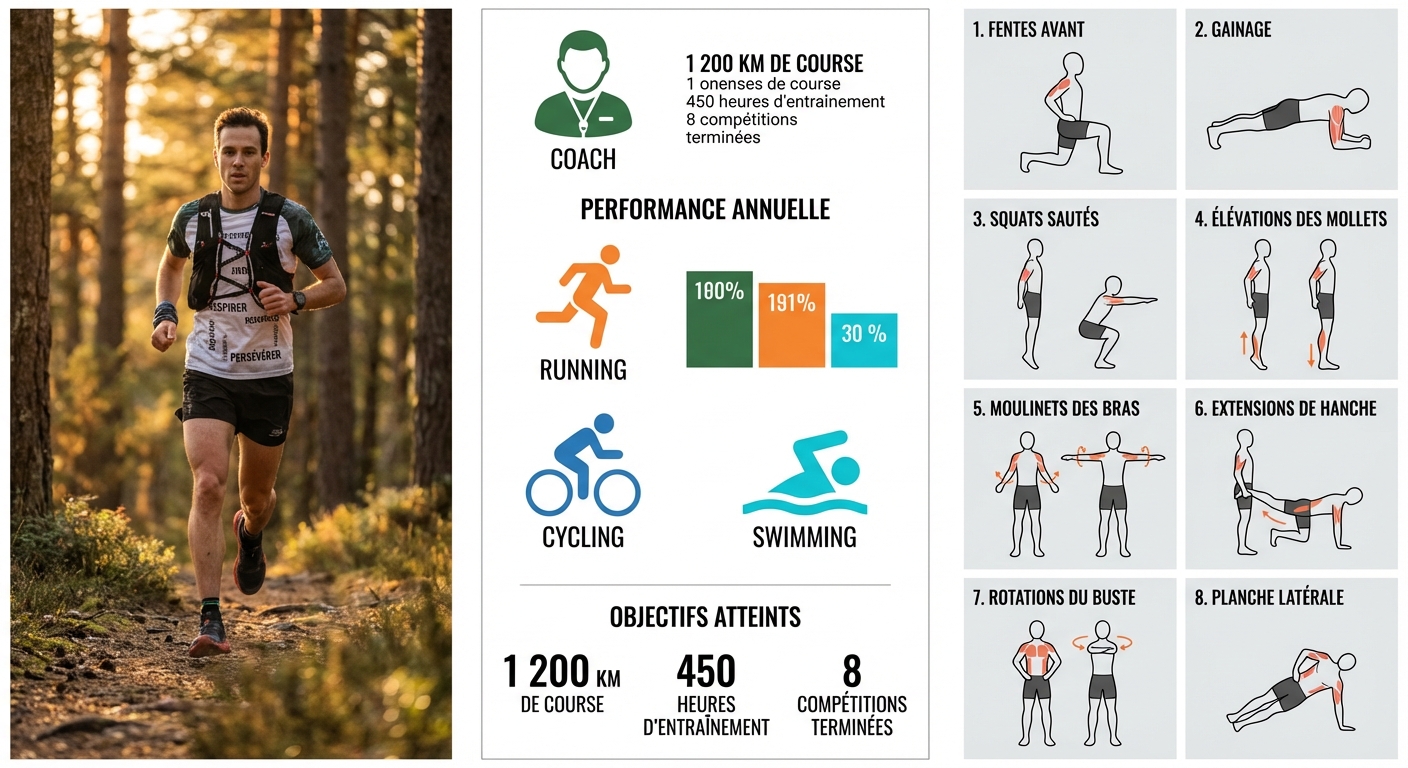 Les 8 exercices fonctionnels essentiels pour les coureurs