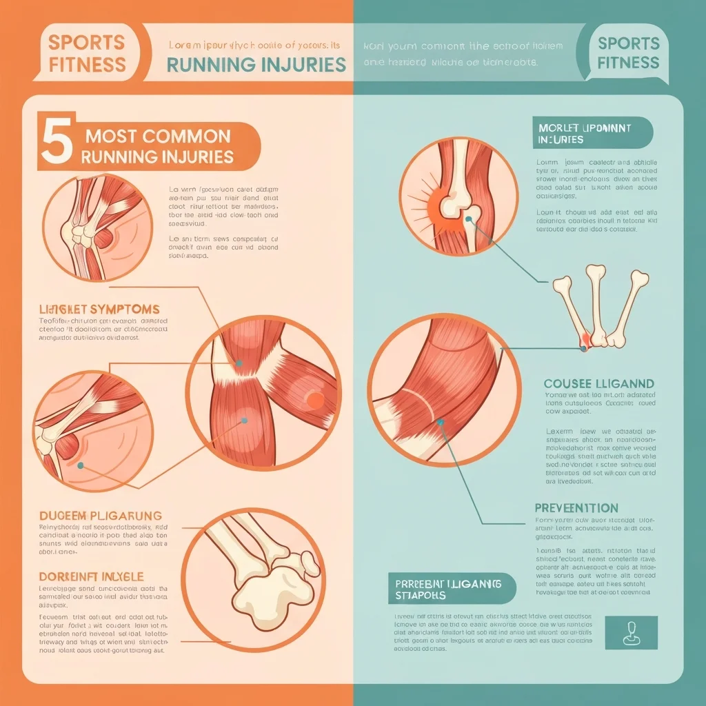 Les 5 blessures courantes du coureur et leurs zones affectées