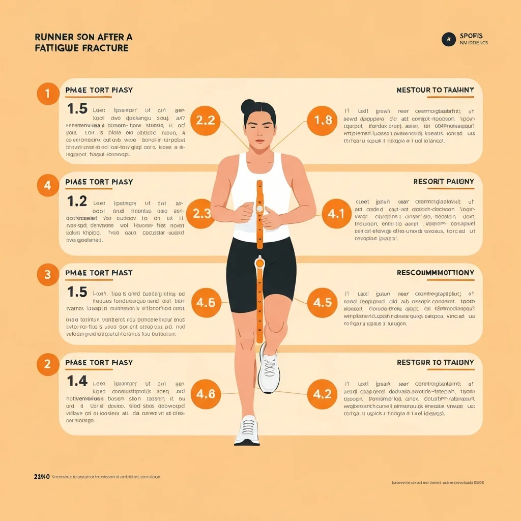 Timeline de reprise après fracture de fatigue chez le coureur