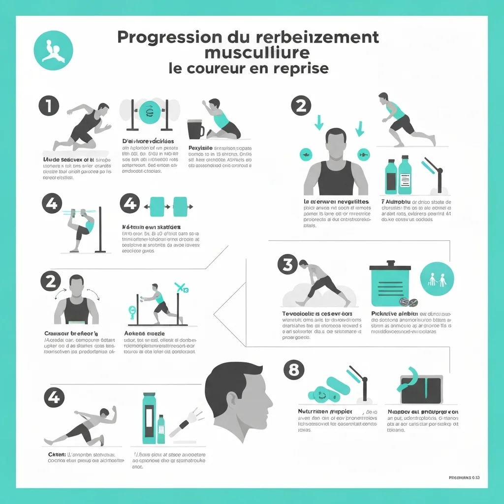 Progression du renforcement musculaire chez le coureur en reprise