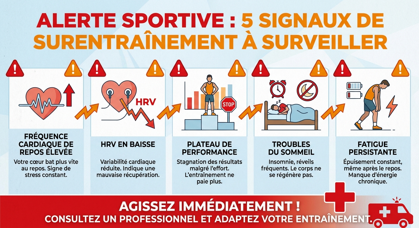 5 signaux d'alerte de surentraînement à surveiller avant et après chaque brick