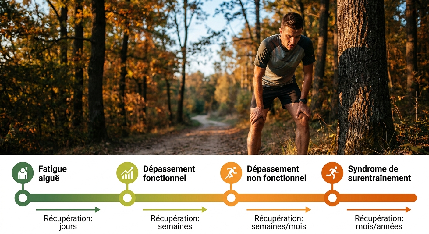 Continuum de la fatigue sportive de l'aiguë au syndrome de surentraînement